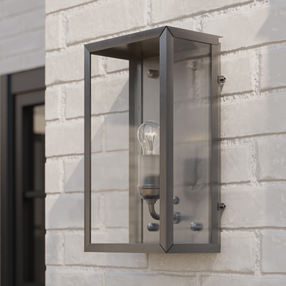 
                      
                        Royster Silver Outdoor Wall Sconce
                      
                    