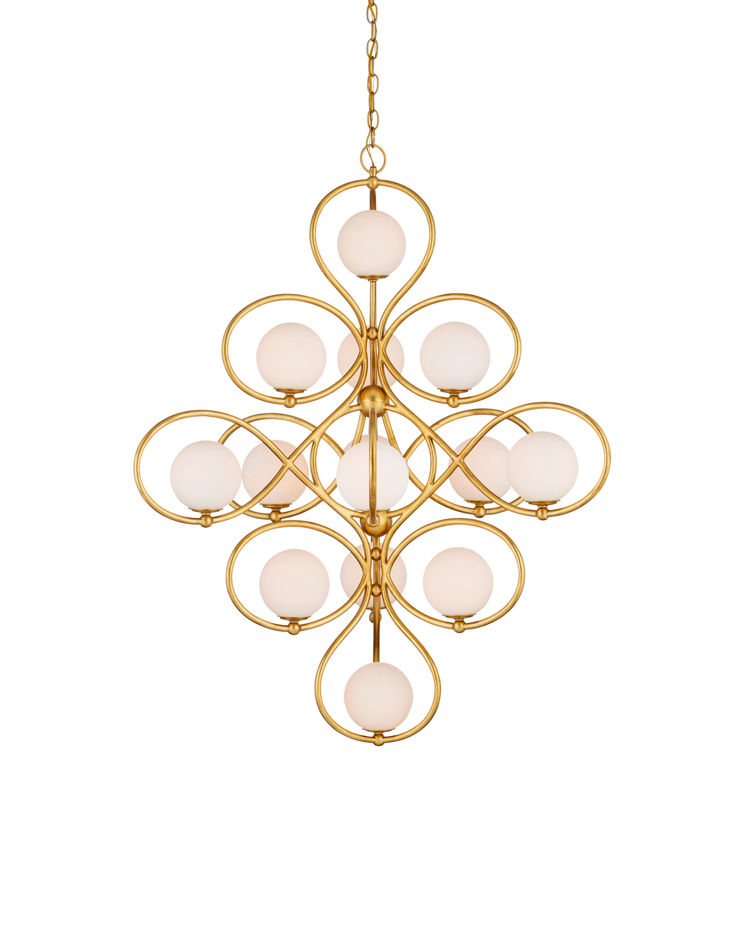Currey & Company Storrs Chandelier - Thumbnail 2