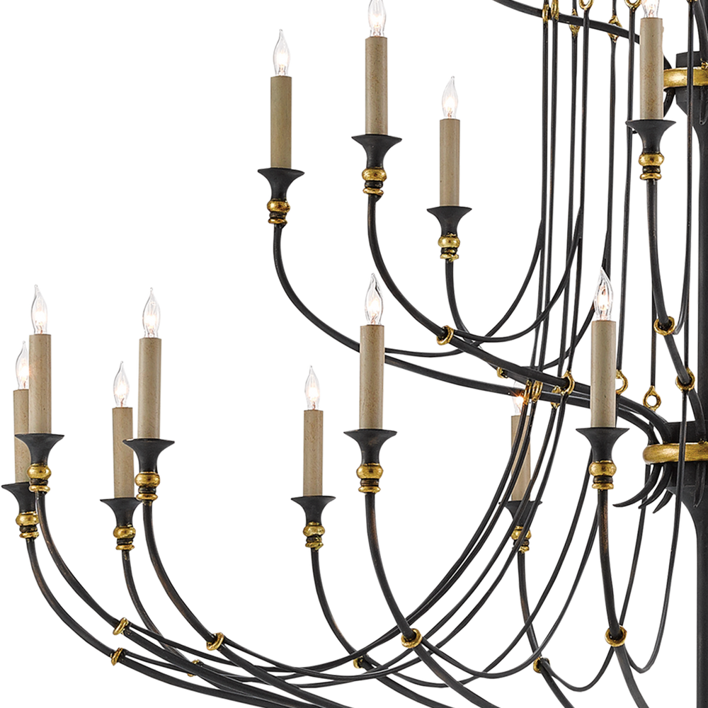 Folgate Grande Black Chandelier