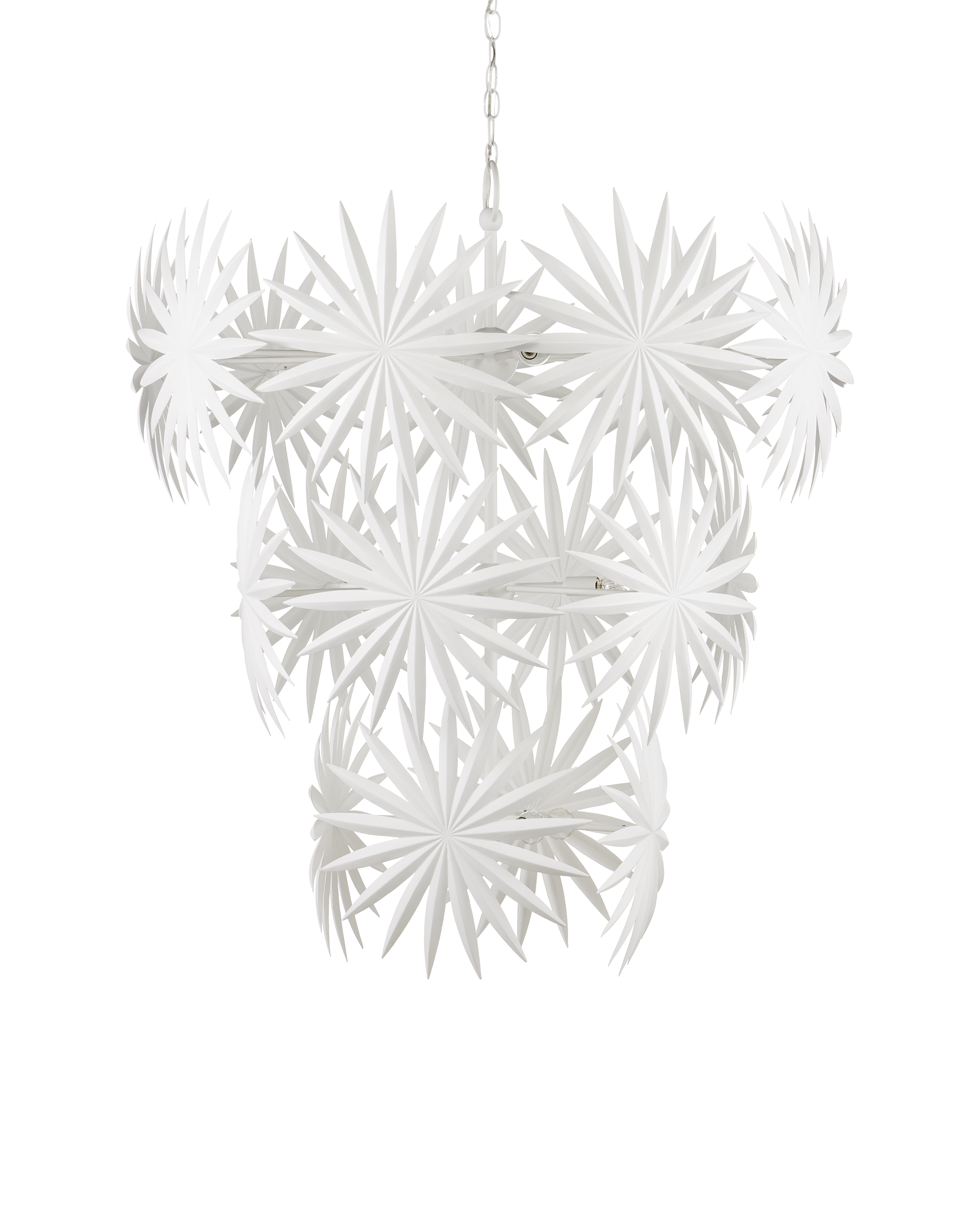 Currey & Company Bismarkia Chandelier - Thumbnail 2