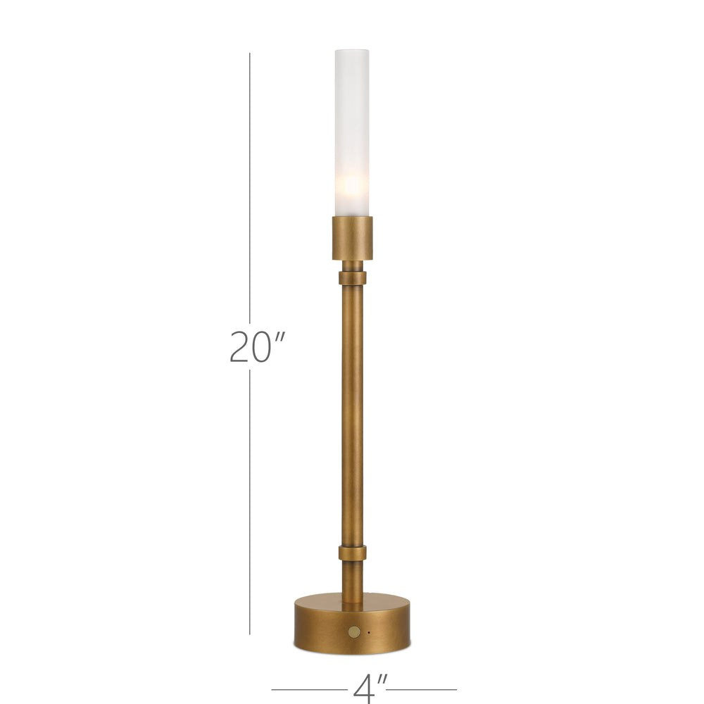 
                      
                        Paseo Brass Cordless Table Lamp
                      
                    