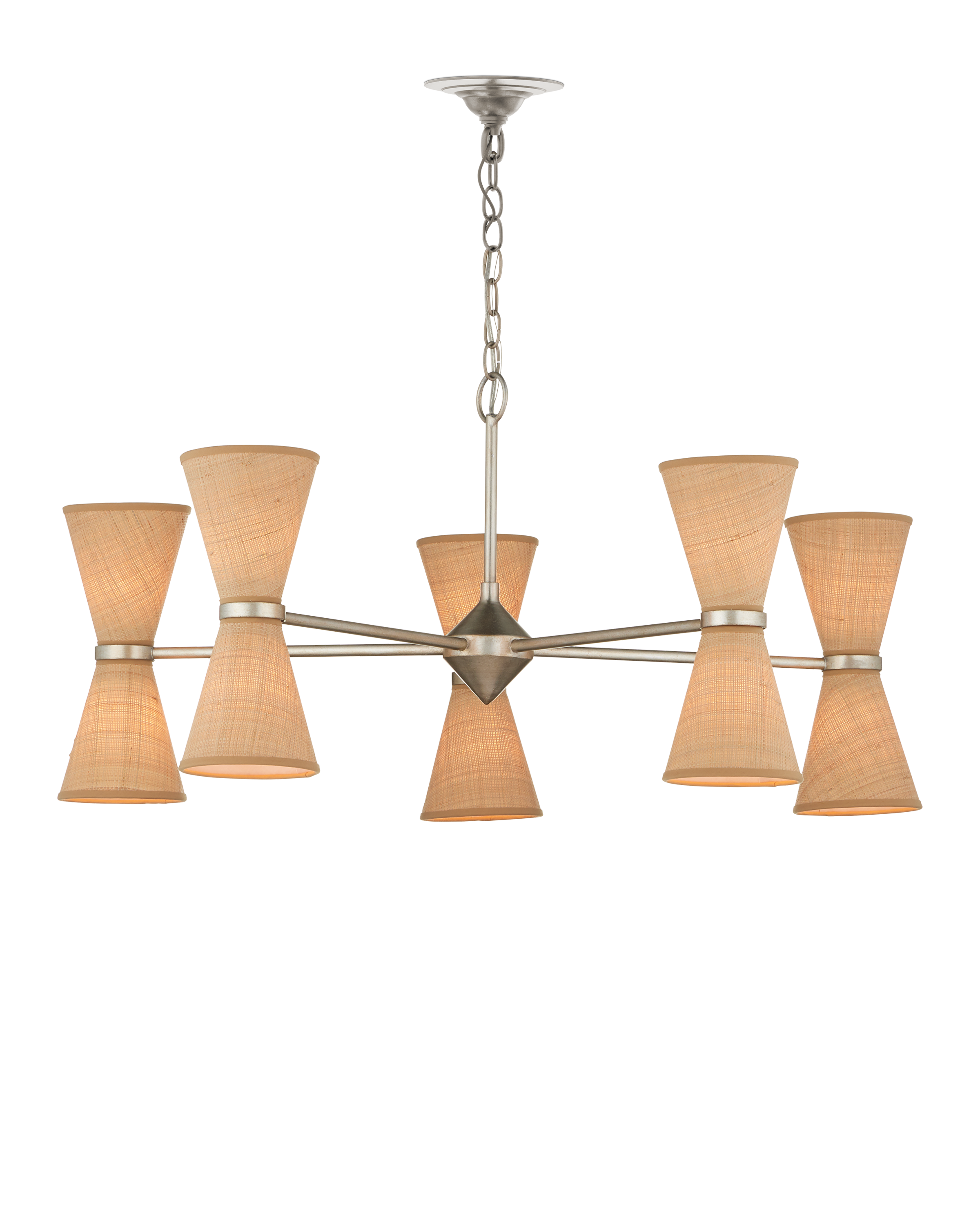 Currey & Company Pennyworth Chandelier - Thumbnail 2