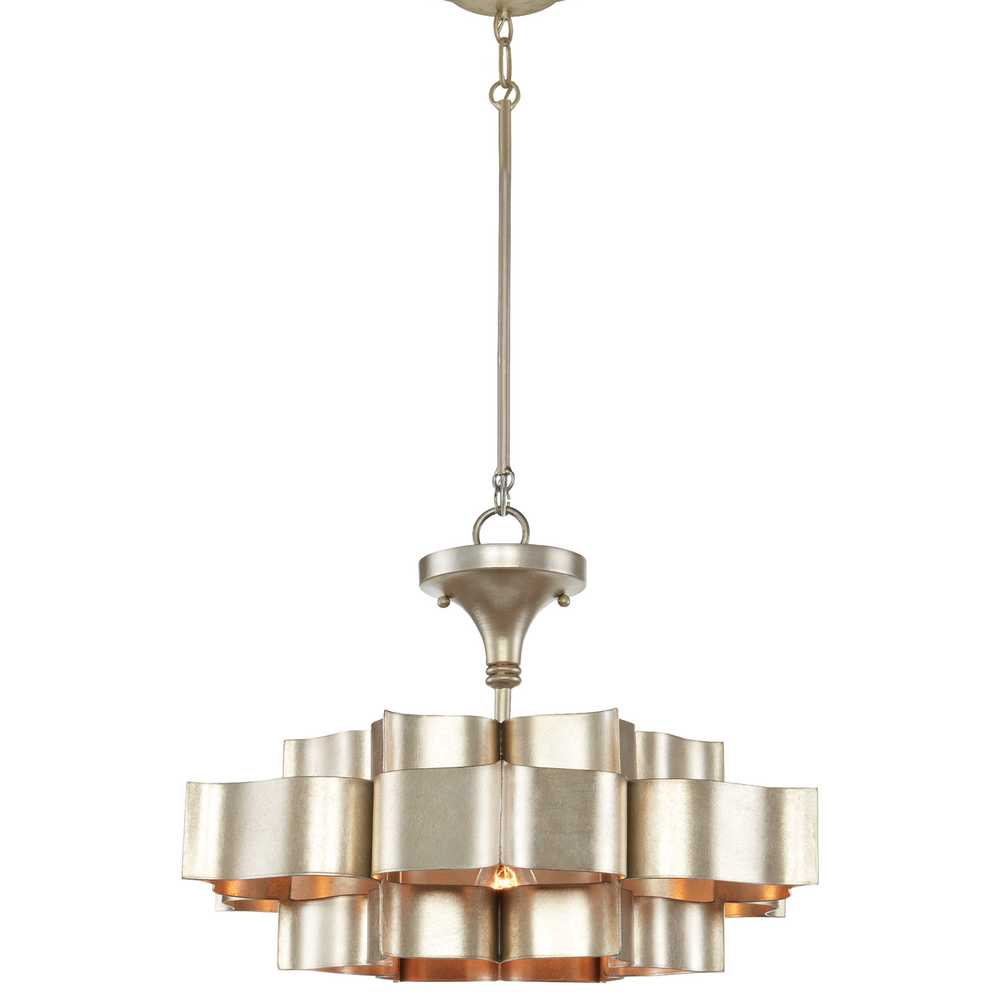 
                      
                        Grand Lotus Small Silver Chandelier
                      
                    