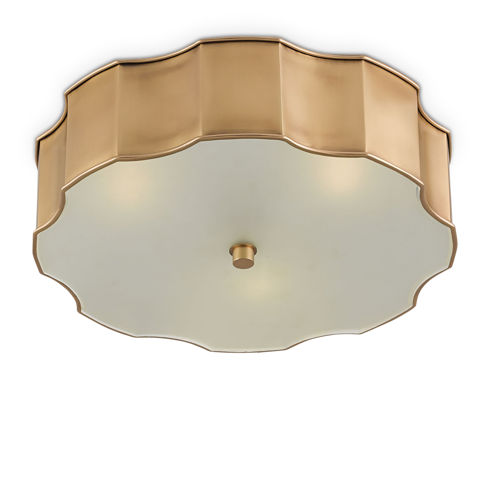 
                      
                        Wexford Brass Flush Mount
                      
                    