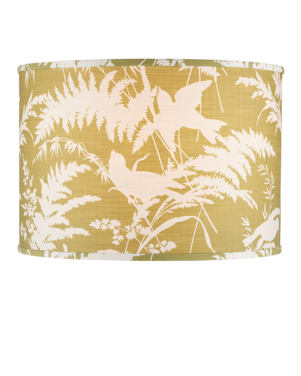 Aviary Moss Drum Lamp Shade.