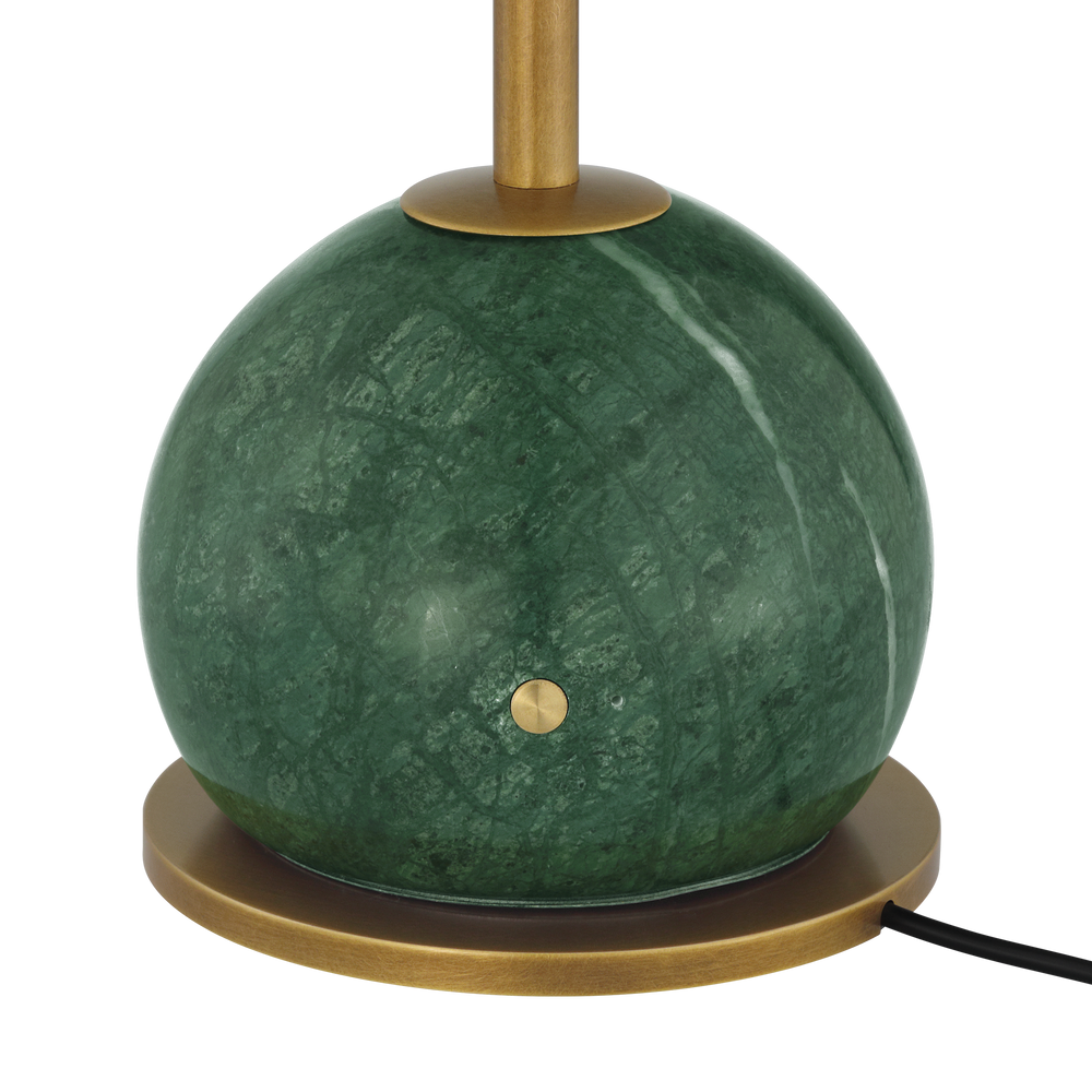 
                      
                        Journey Green & Brass Cordless Table Lamp.
                      
                    