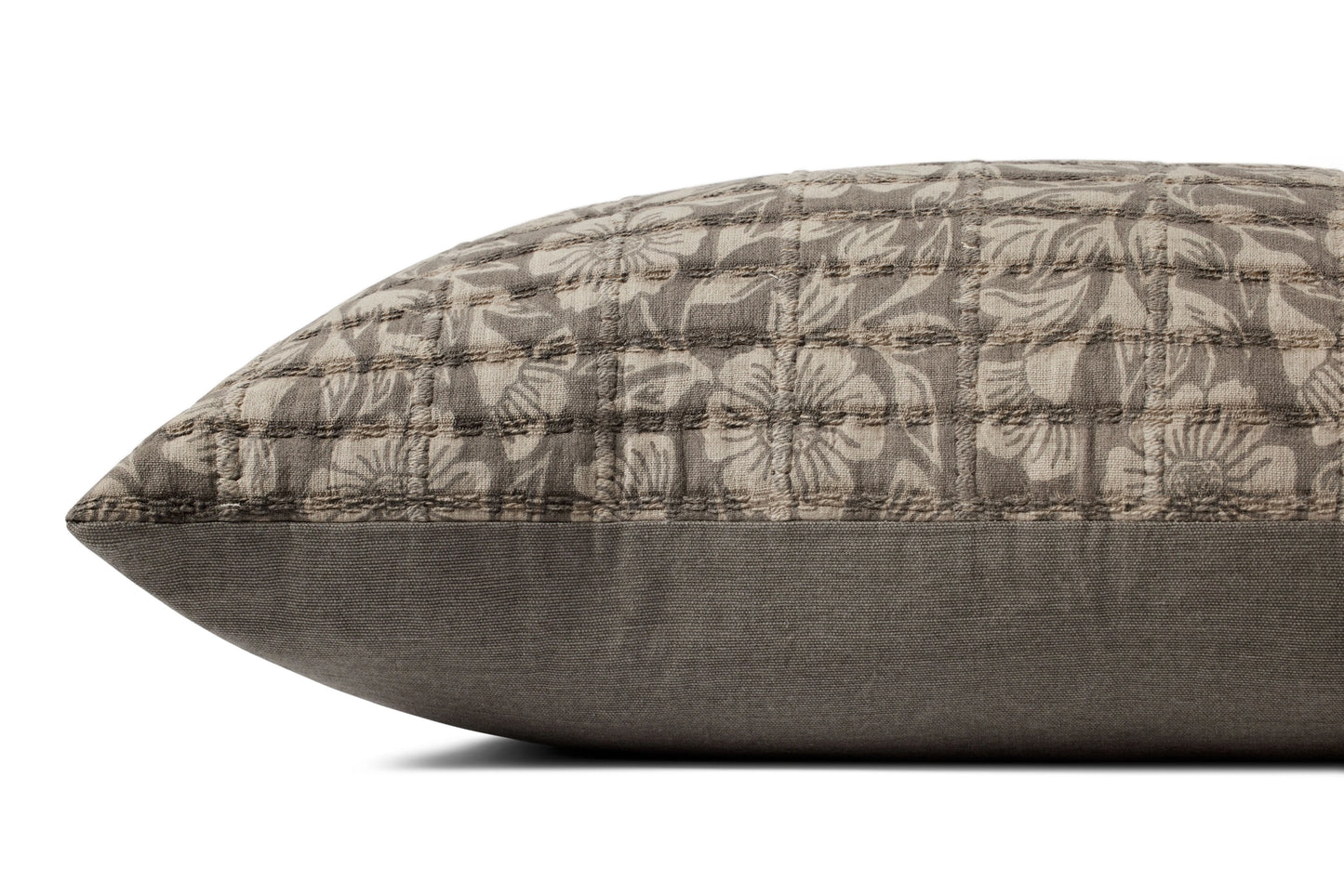 Jean Stoffer x Loloi PJS0021 Chocolate 12'' x 27'' Pillow