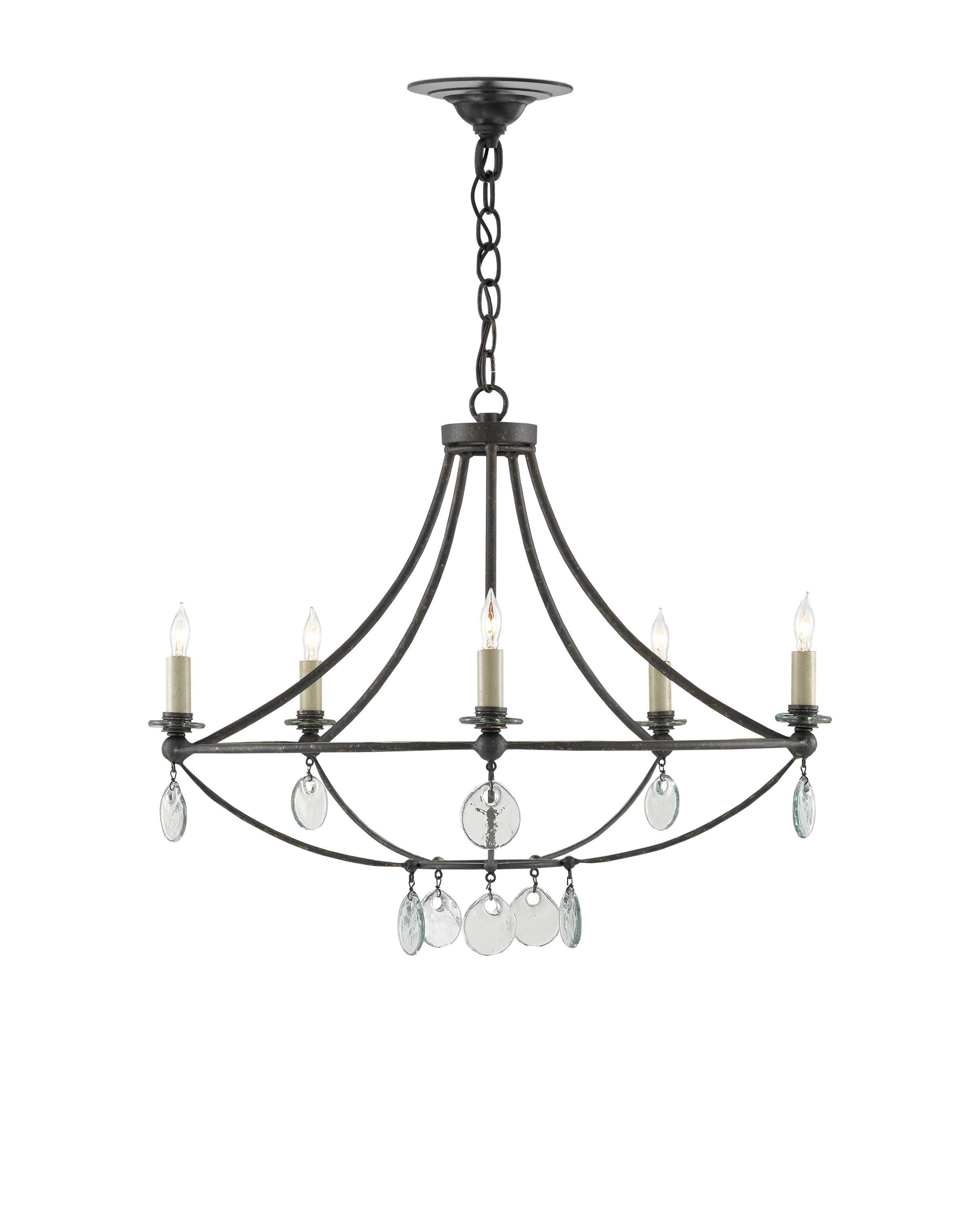 Novella Small Black Chandelier - Thumbnail 2