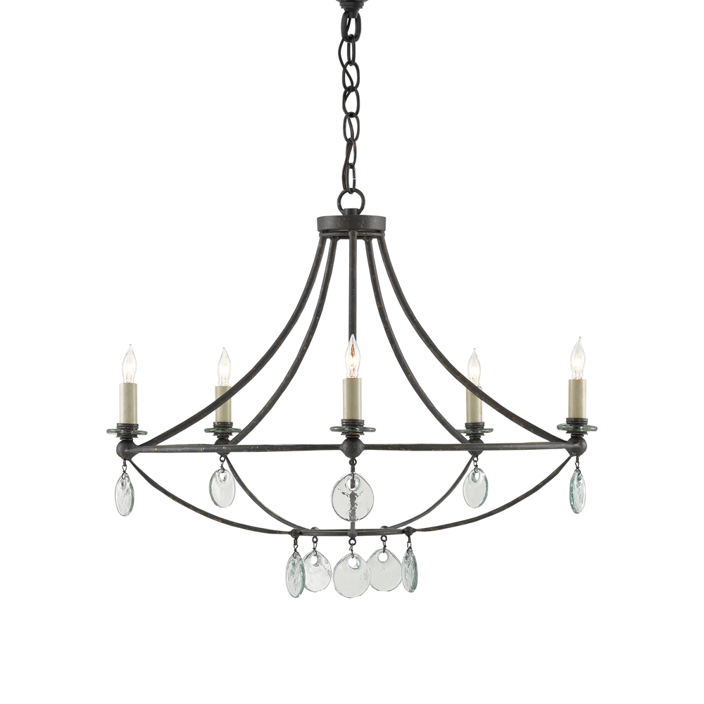 
                      
                        Novella Small Black Chandelier
                      
                    