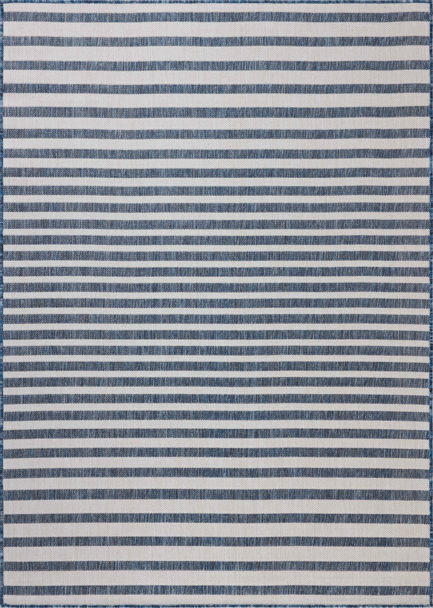 Loloi Easton Denim / Ivory 5'-3" x 7'-6" Area Rug