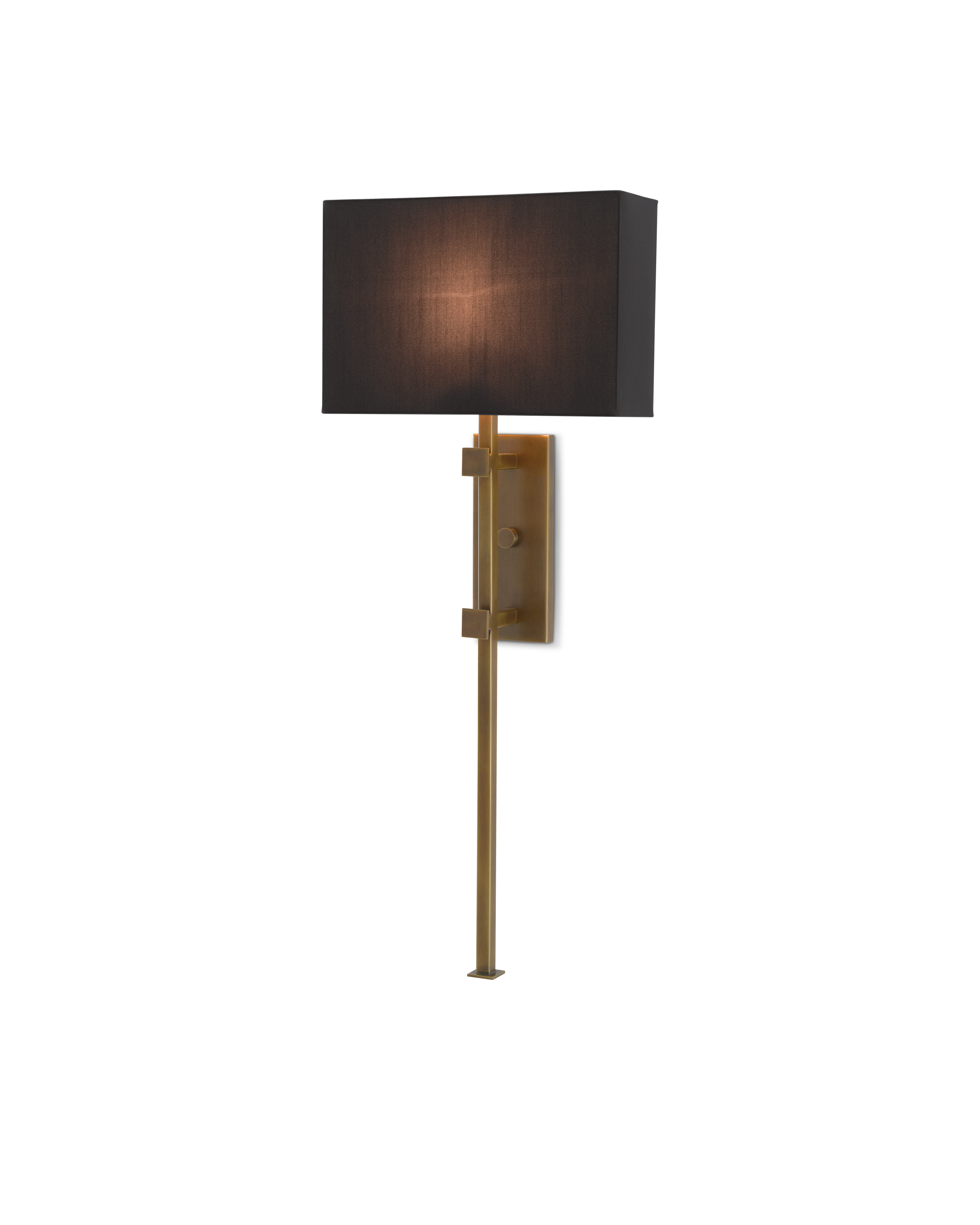 Edmund Brass Wall Sconce