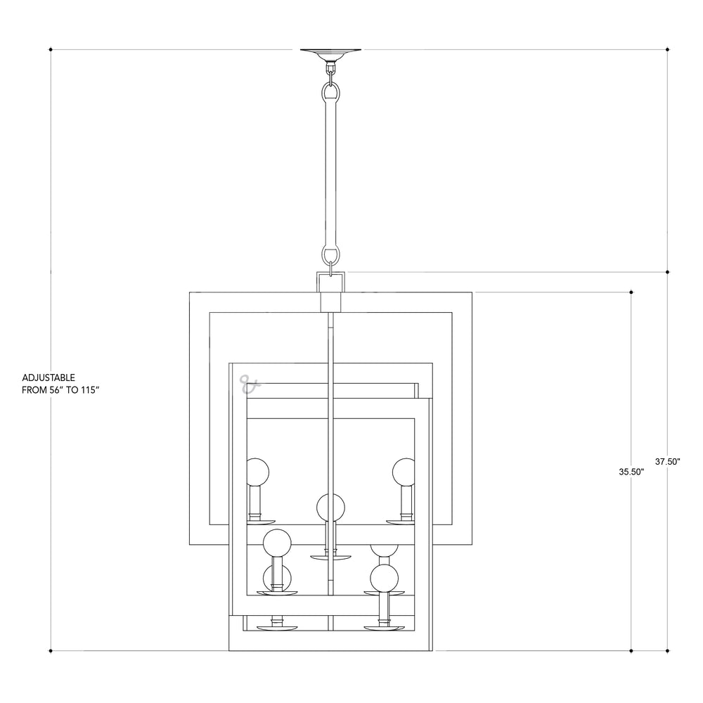 
                      
                        Middleton Large Silver Chandelier
                      
                    