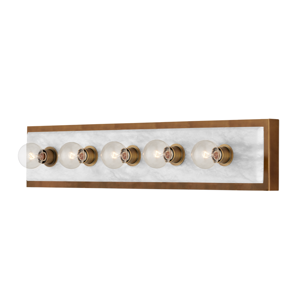 
                      
                        Berdine Large Brass Wall Sconce.
                      
                    