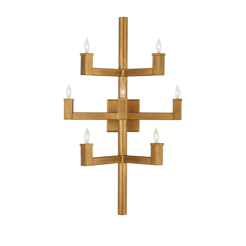 Andre Brass Wall Sconce