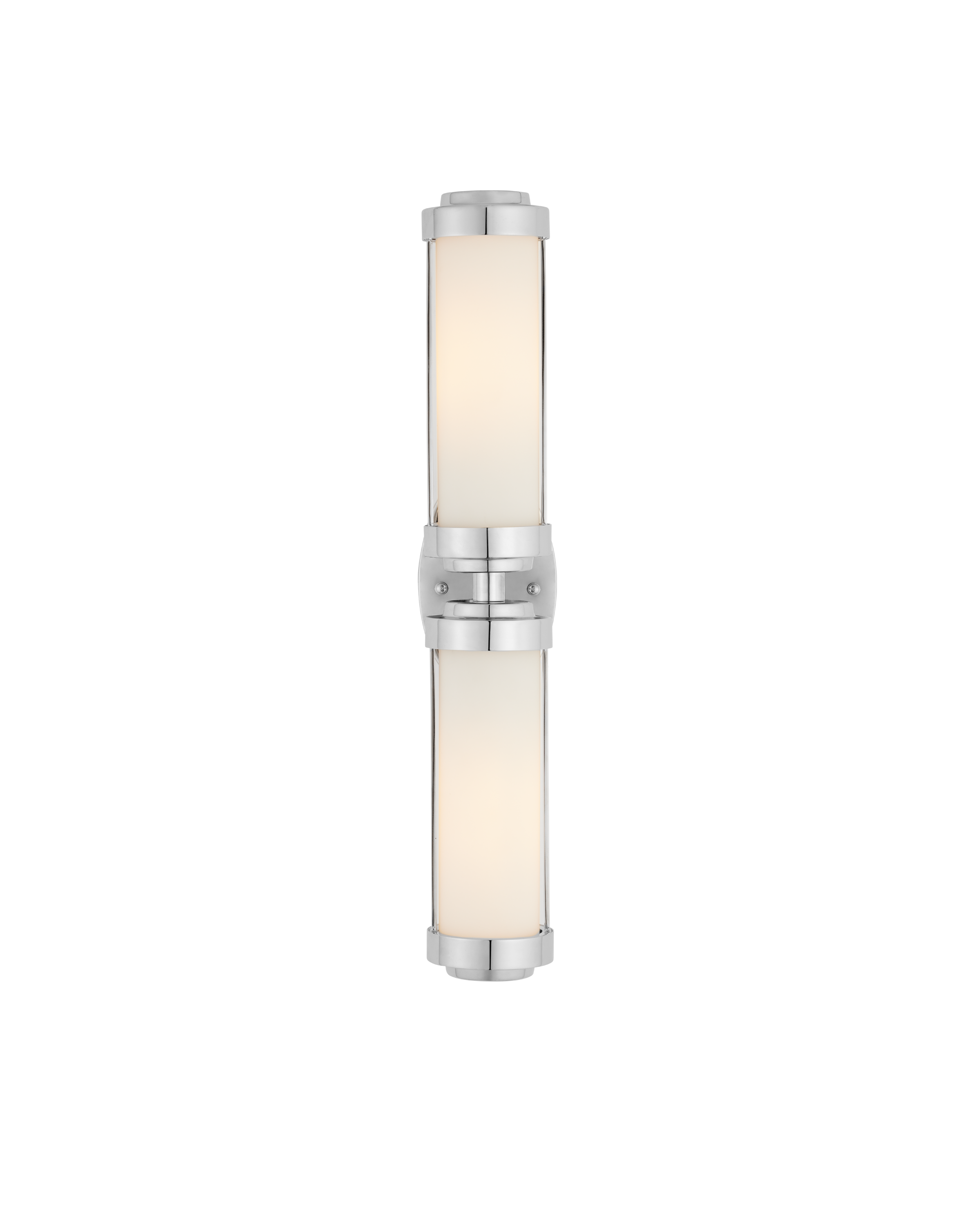 Bowland Nickel Bath Wall Sconce - Thumbnail 3
