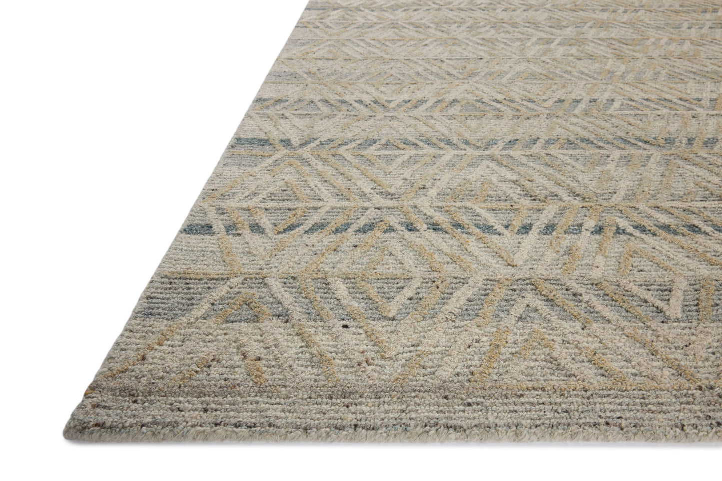 Loloi Elias Fog / Natural 18" x 18" Sample Rug