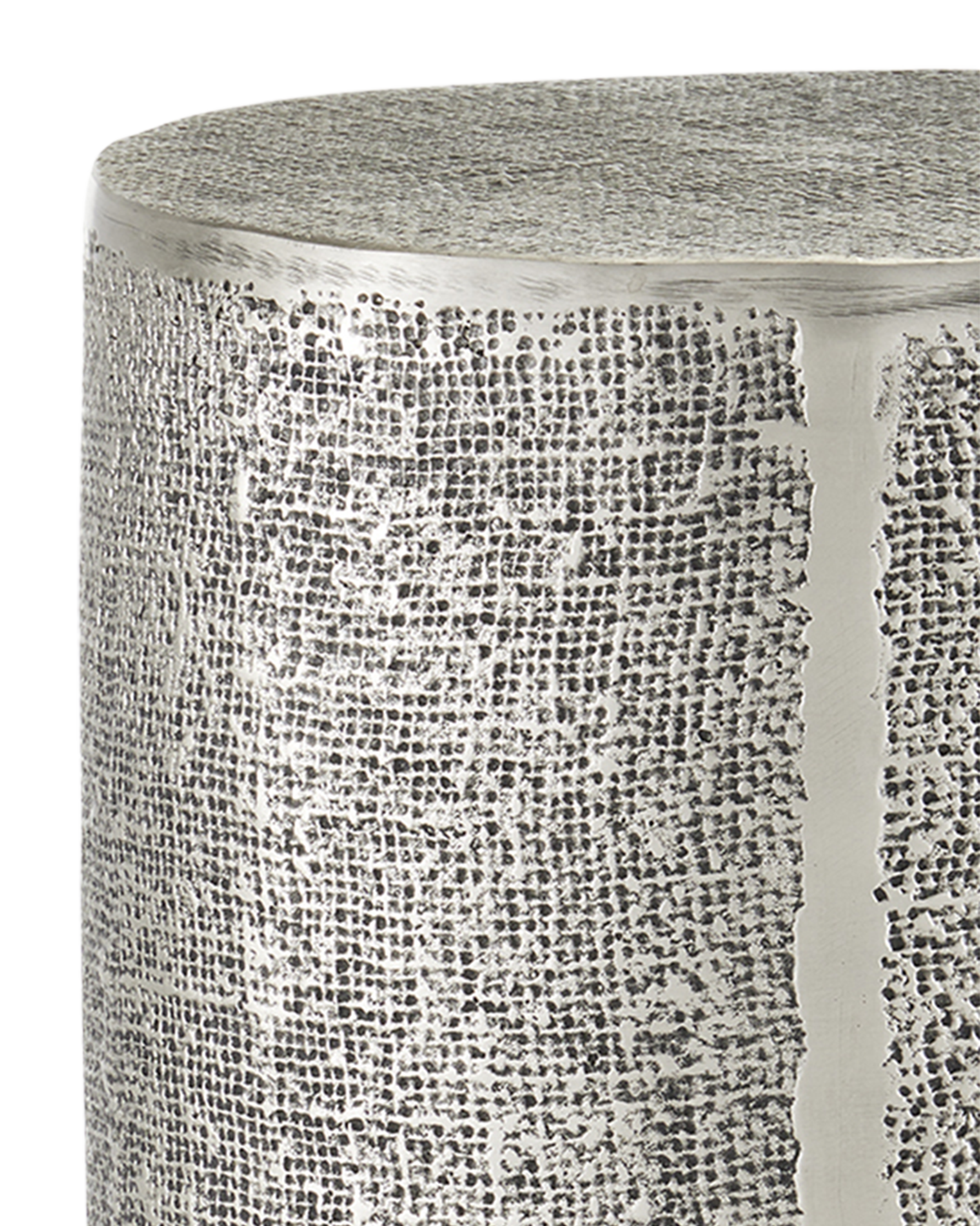 Kabeen Silver Accent Table - Thumbnail 3