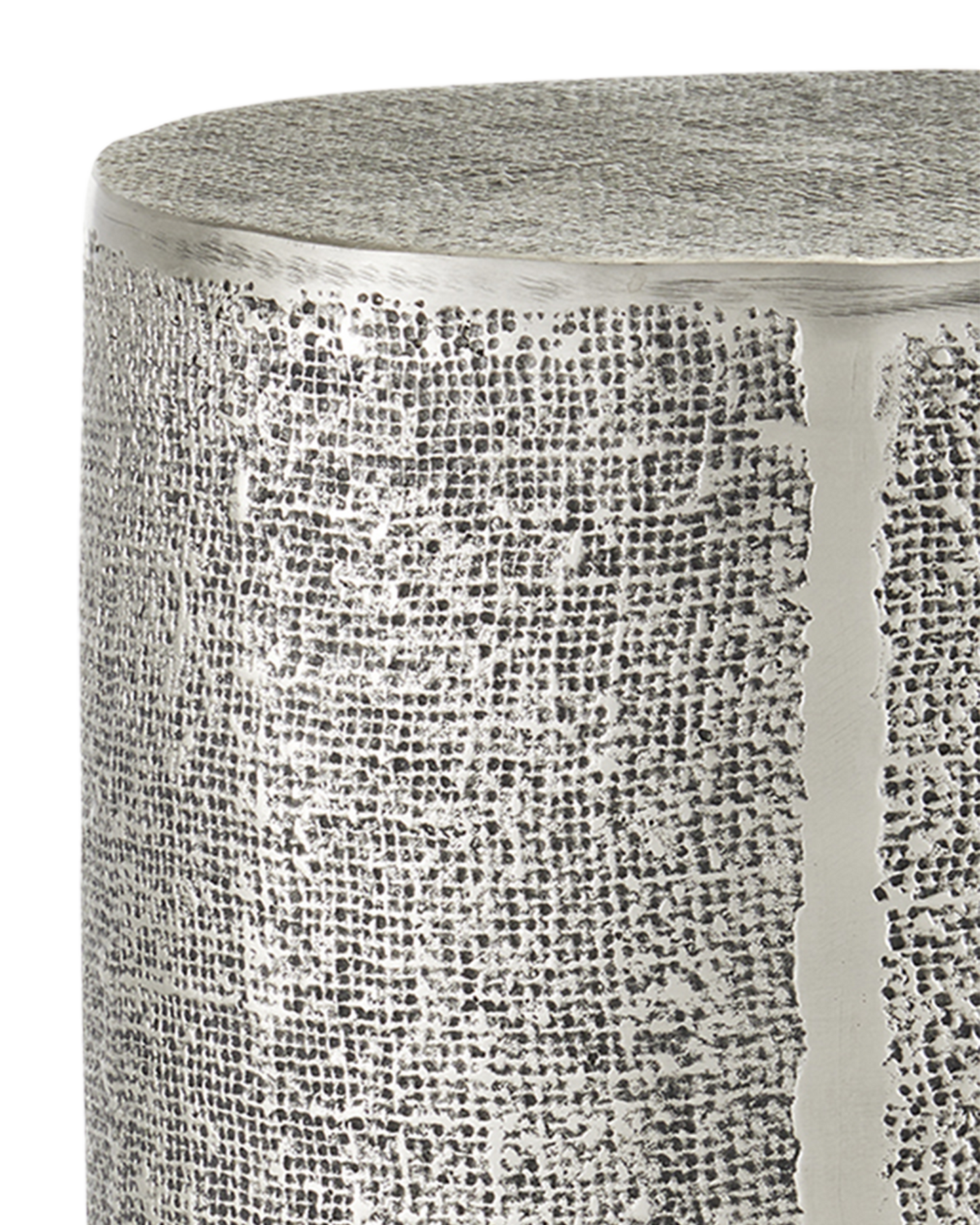 Kabeen Silver Accent Table