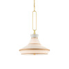 
                      
                        Perth Gold & White Pendant
                      
                    