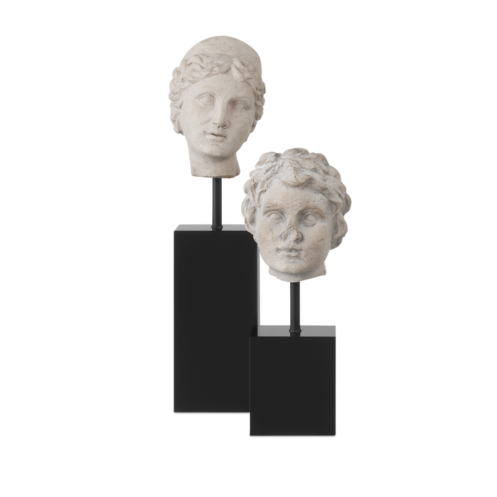 Venus Head on Stand Set of 2