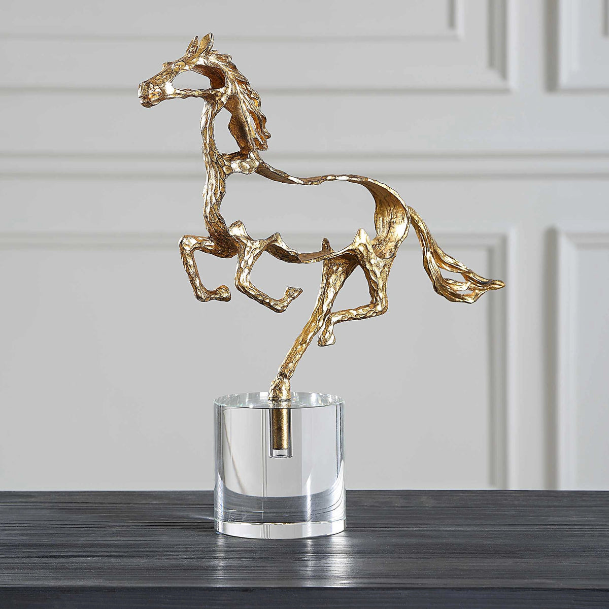 Gallop Gold Sculpture