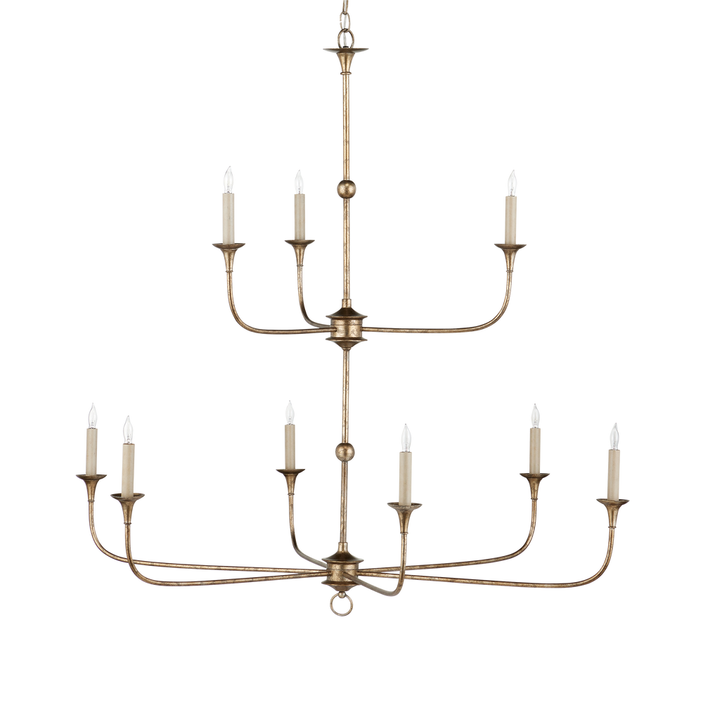 
                      
                        Nottaway Two-Tier Bronze Chandelier
                      
                    