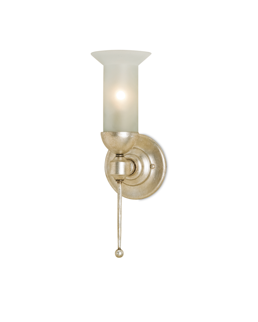 Pristine Silver Wall Sconce