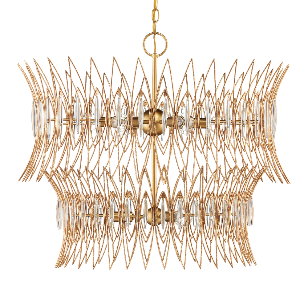 
                      
                        Marquise Medium Gold Chandelier
                      
                    