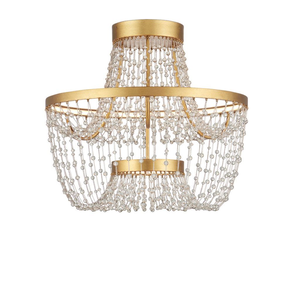 
                      
                        Mademoiselle Semi-Flush Mount.
                      
                    