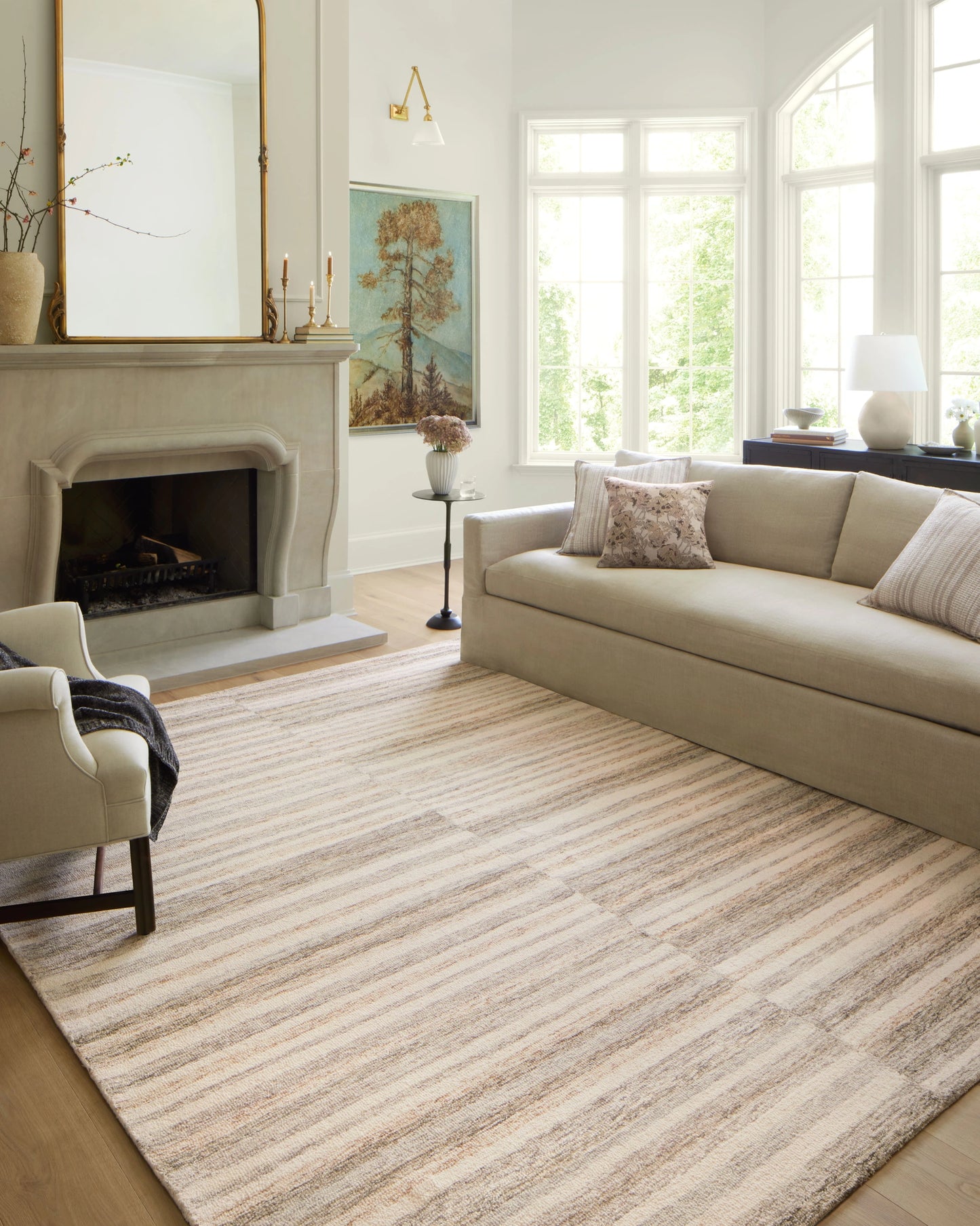 Chris Loves Julia x LoloiChris Ivory / Clay 2'-6" x 9'-9" Runner Rug