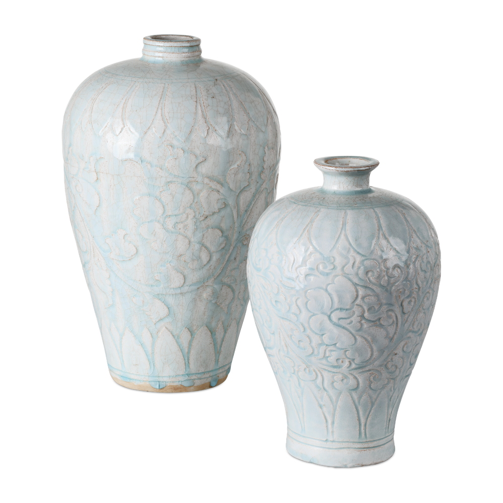 
                      
                        Nanjing Light Blue Vases Set of 2
                      
                    