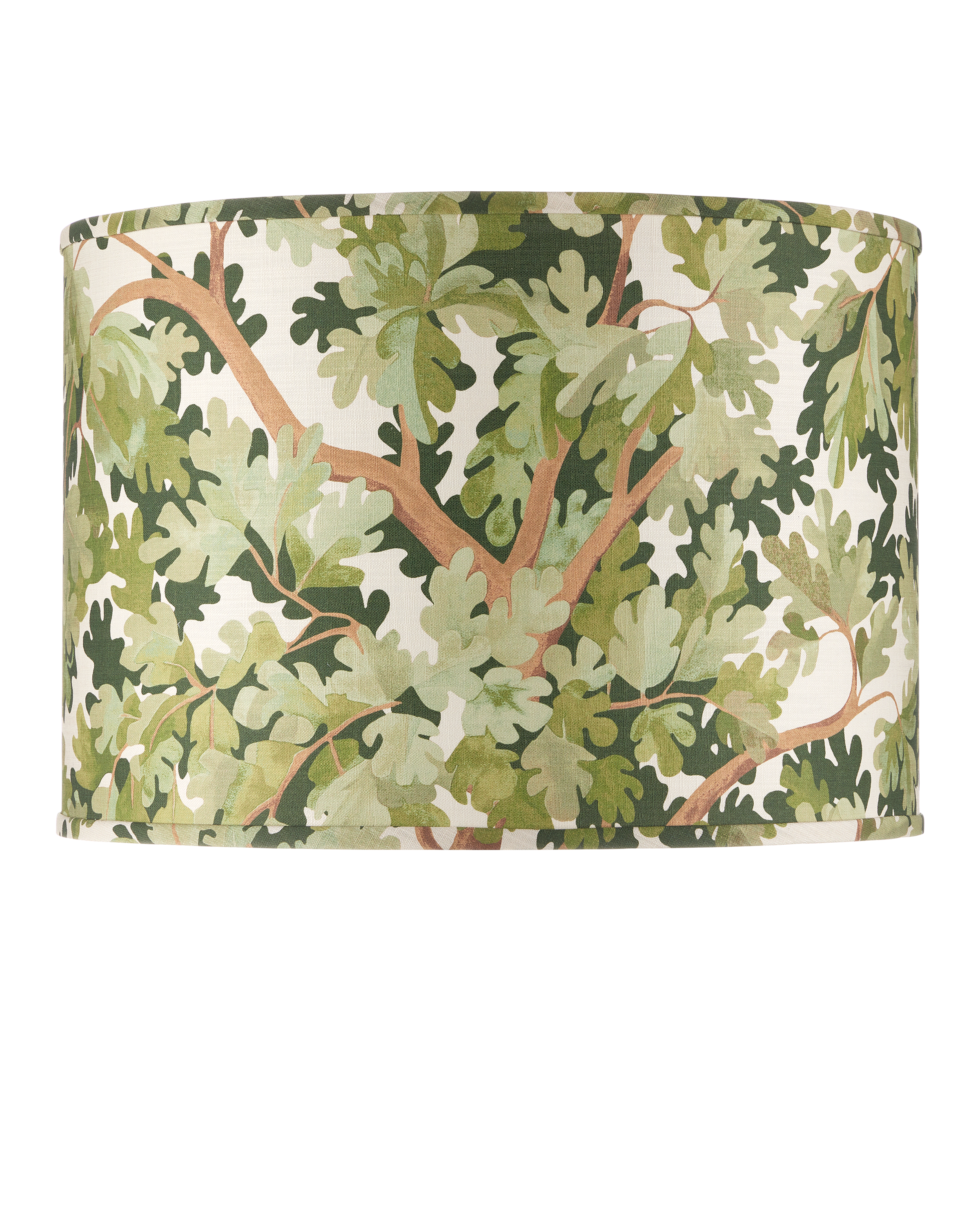 Woodland Green Drum Lamp Shade - Thumbnail 3