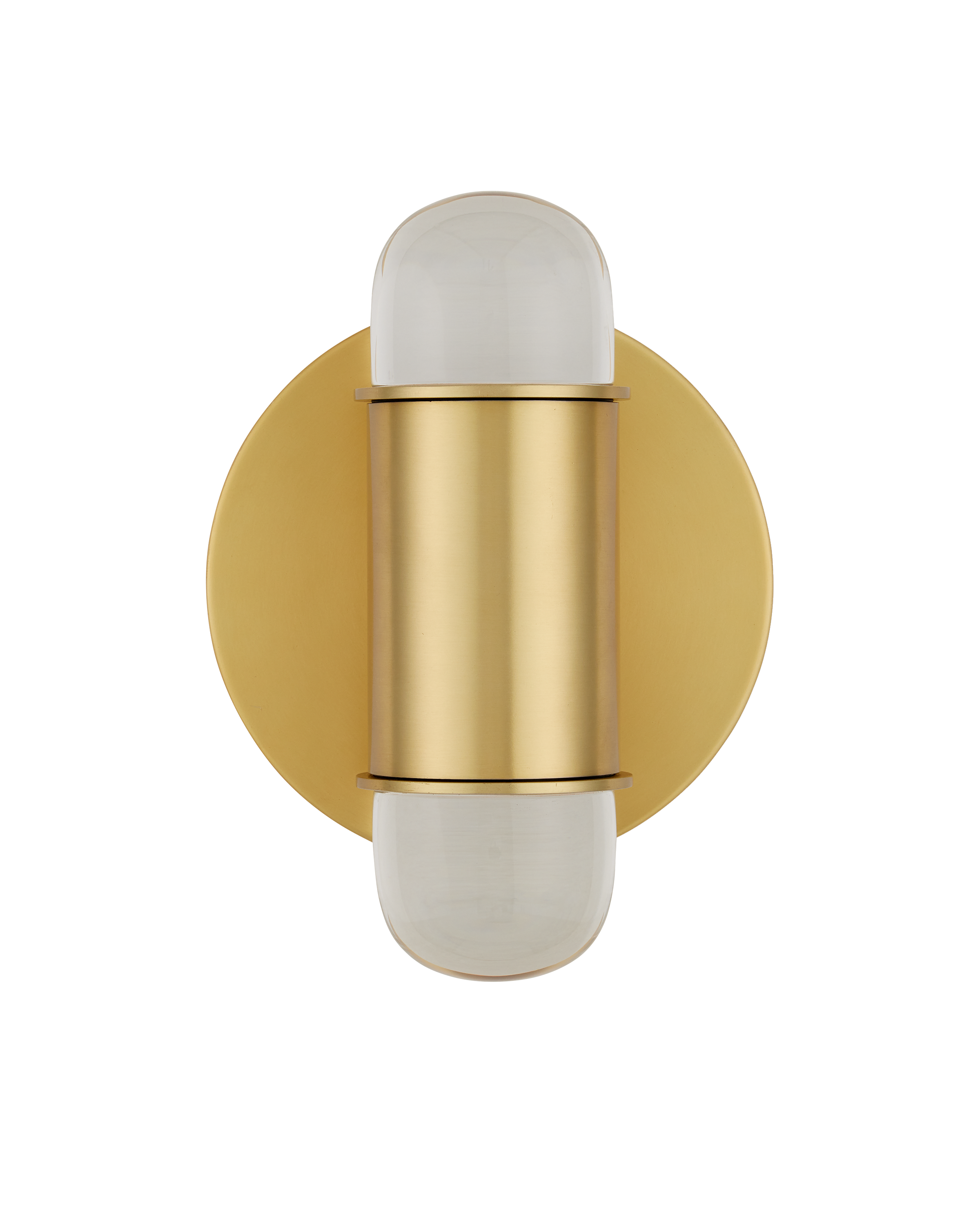 Capsule Brass Wall Sconce - Thumbnail 4