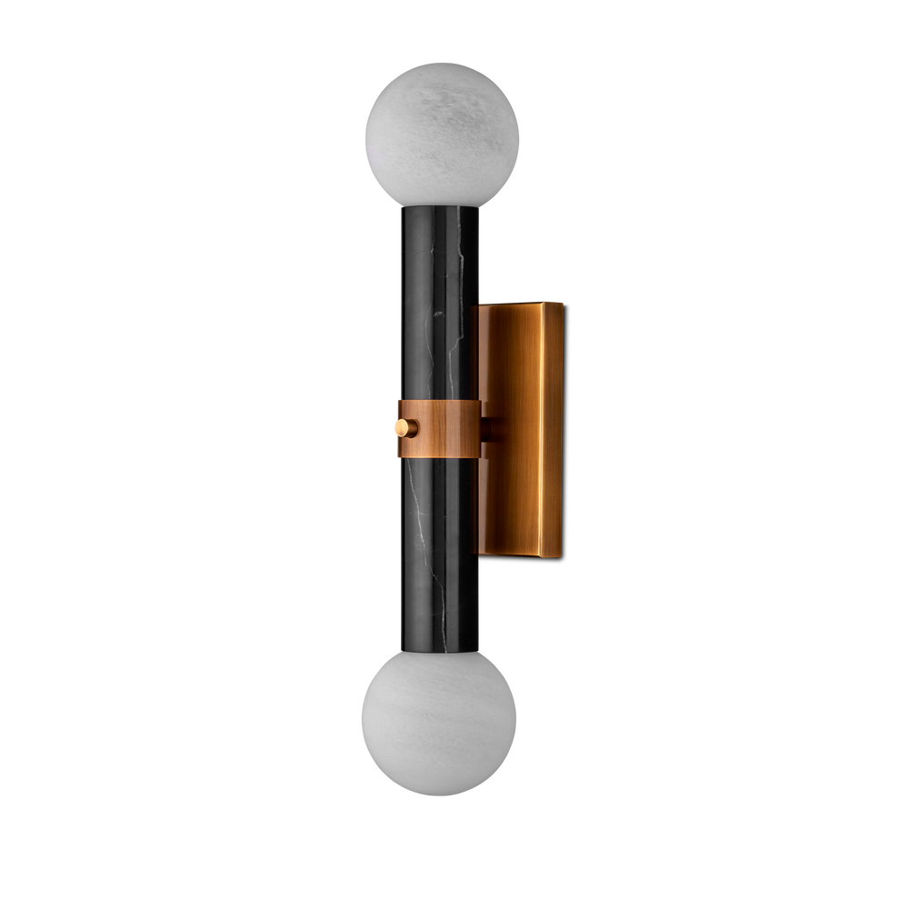
                      
                        Beatrix Black Bath Wall Sconce.
                      
                    
