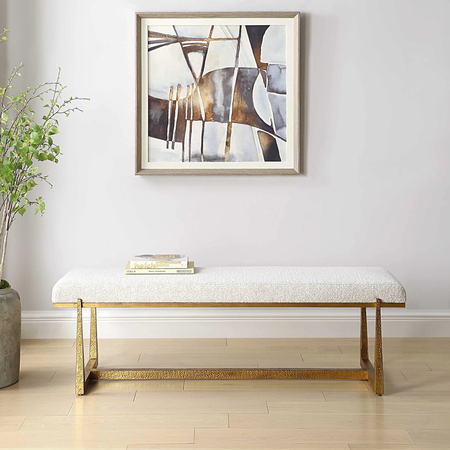 Uttermost Midas Long Bench