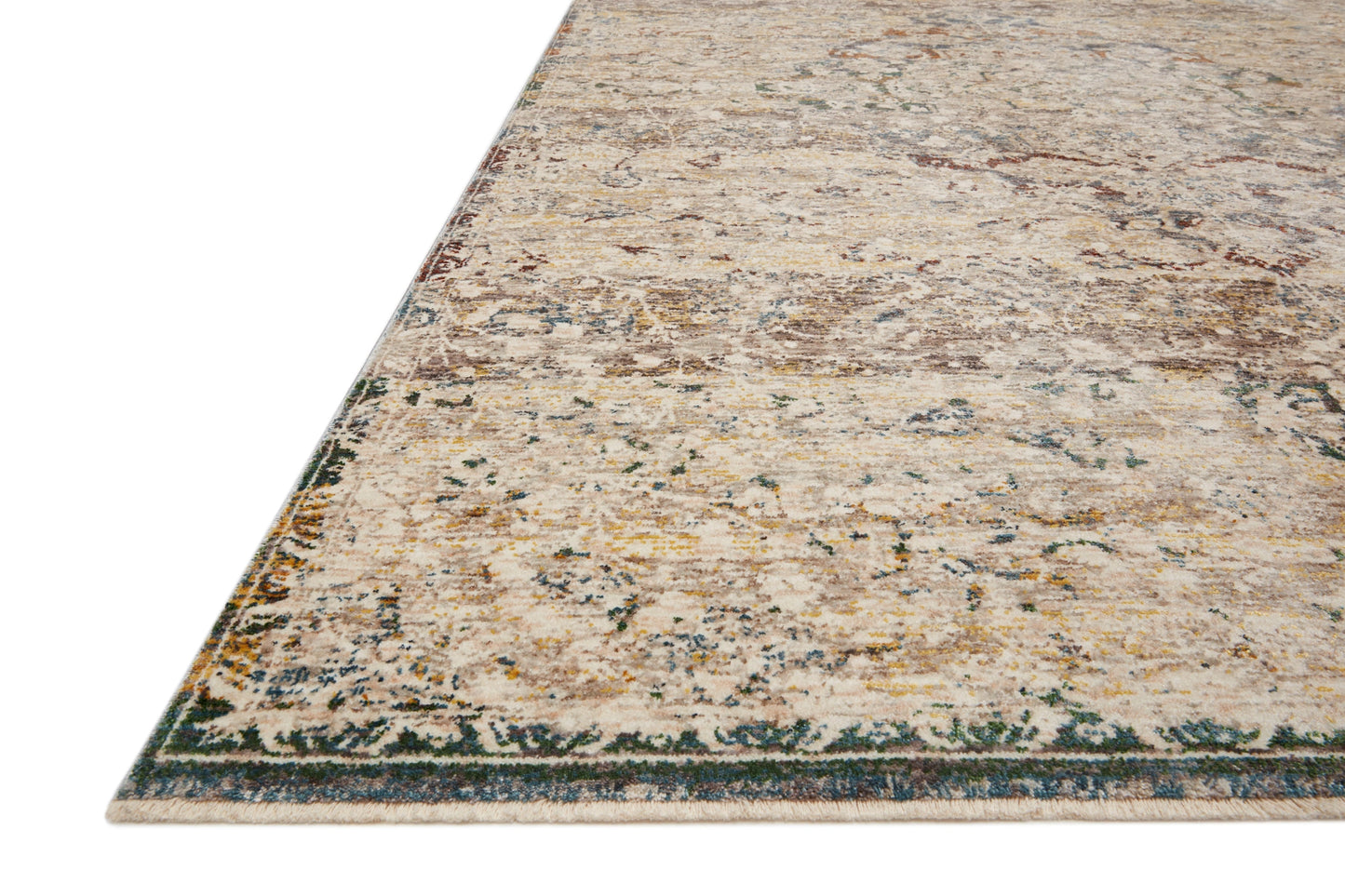 Loloi Lourdes Ivory / Multi 9'-6" x 13'-1" Area Rug