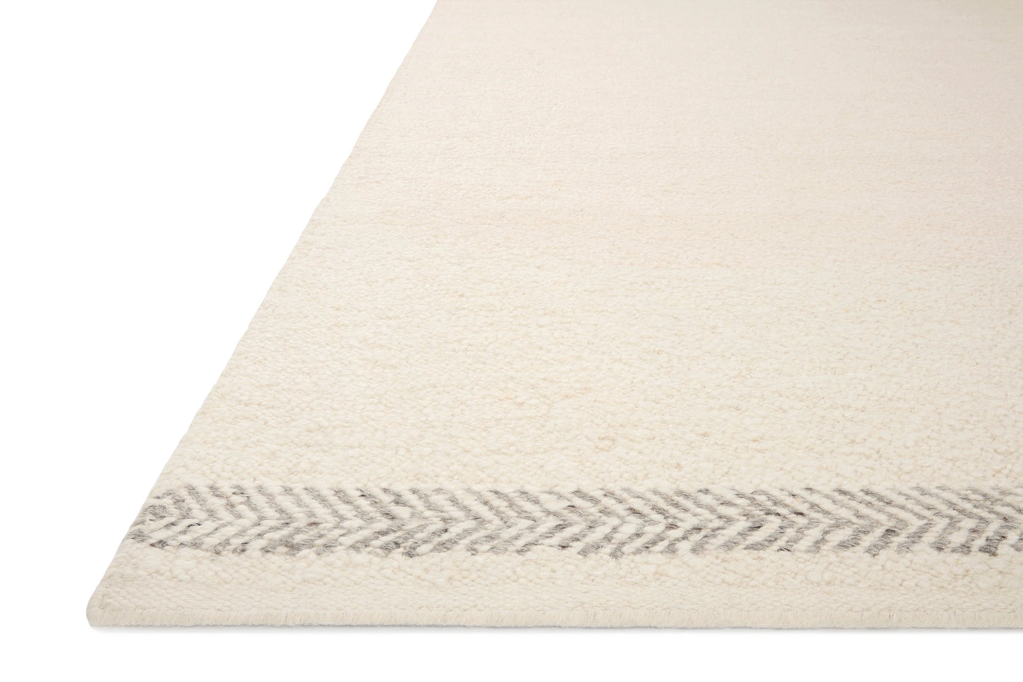 Loloi Reyla Ivory / Silver 2'-6" x 13' Runner Rug