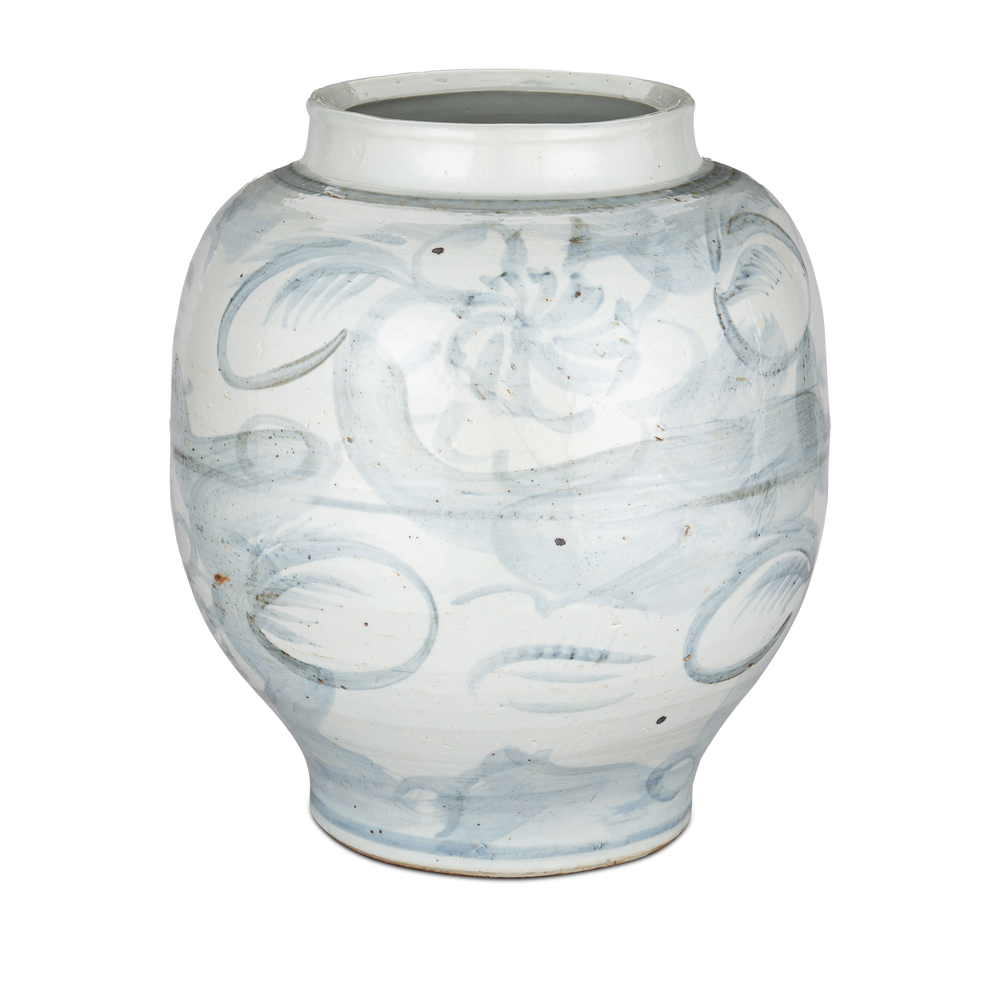 Ming-Style Countryside Large Preserve Pot
