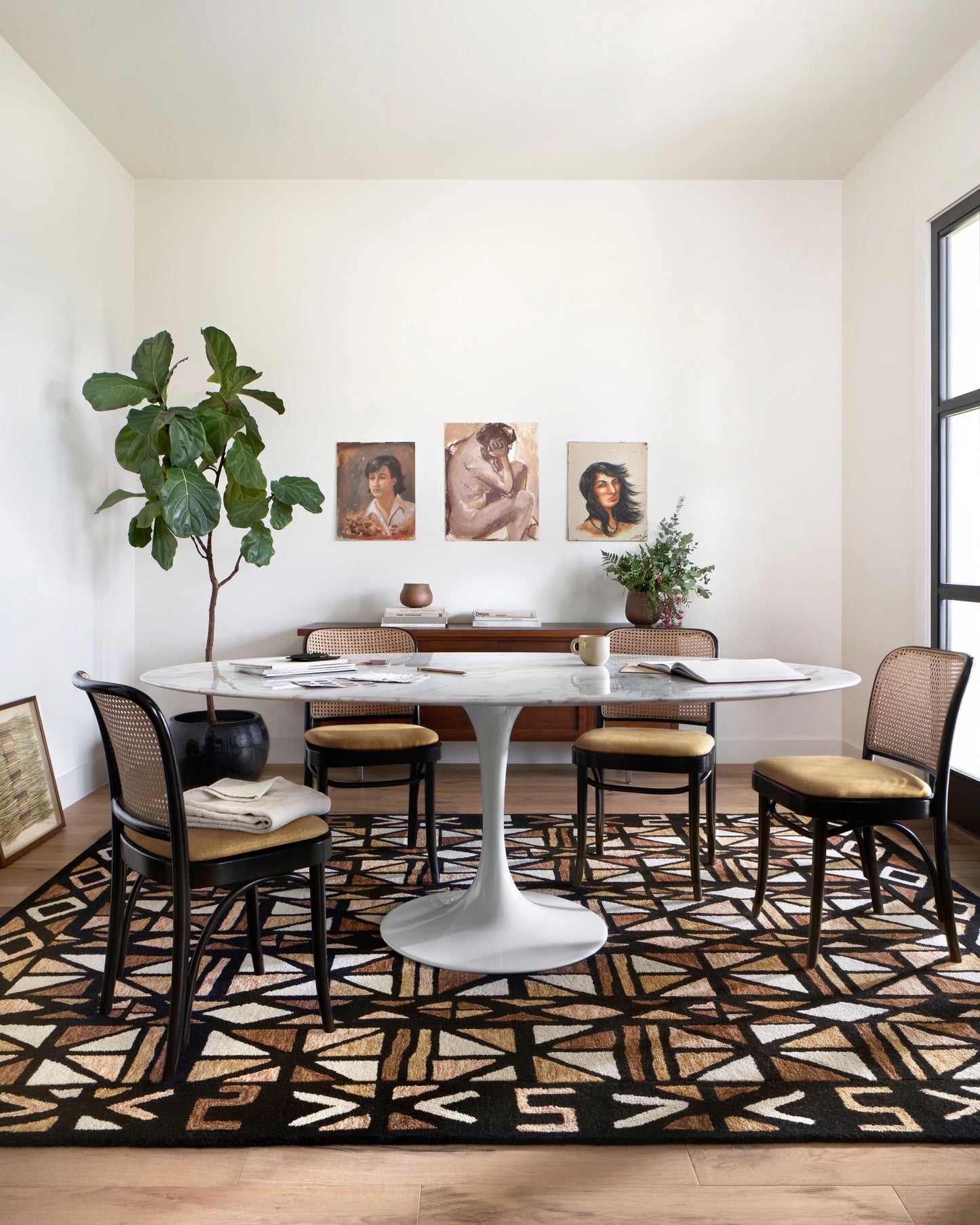 Loloi Nala Spice / Black 18" x 18" Sample Rug