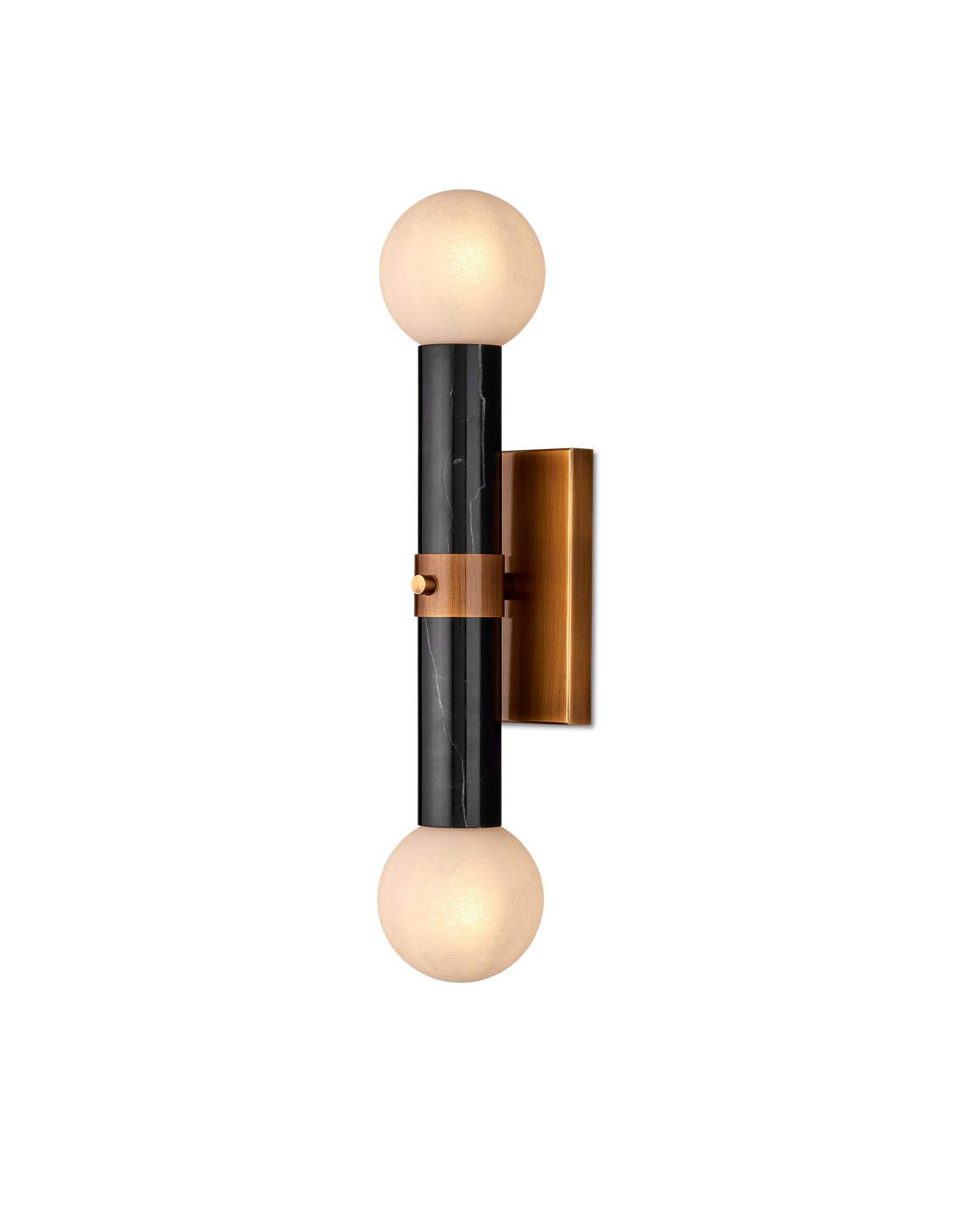 Beatrix Black Bath Wall Sconce.