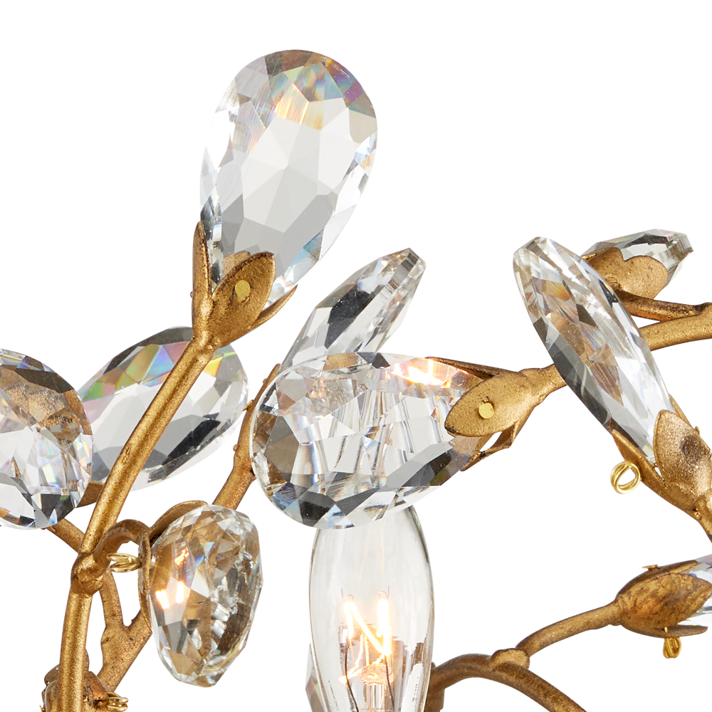 Crystal Bud Grande Ring Chandelier