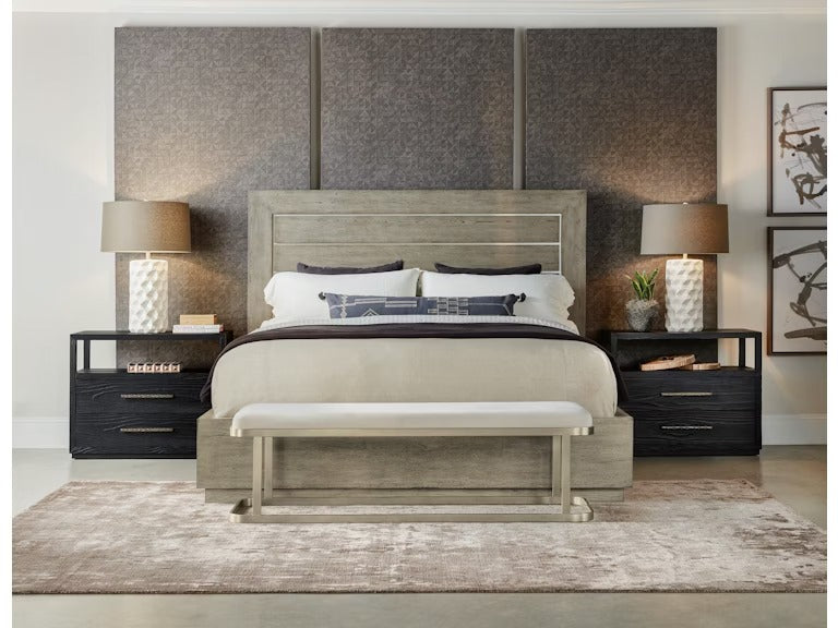 
                      
                        Linville Falls Mill Ridge King Panel Bed.
                      
                    