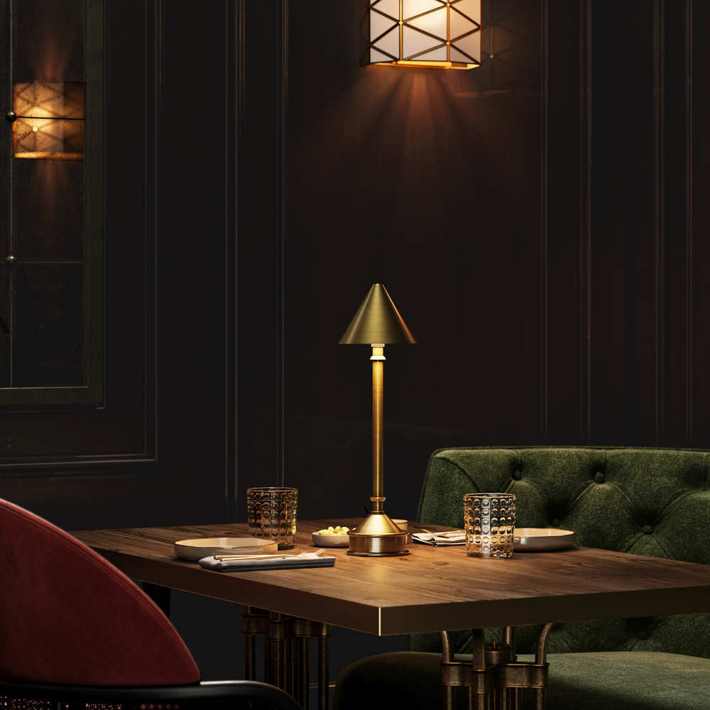 
                      
                        Traipse Brass Cordless Table Lamp
                      
                    
