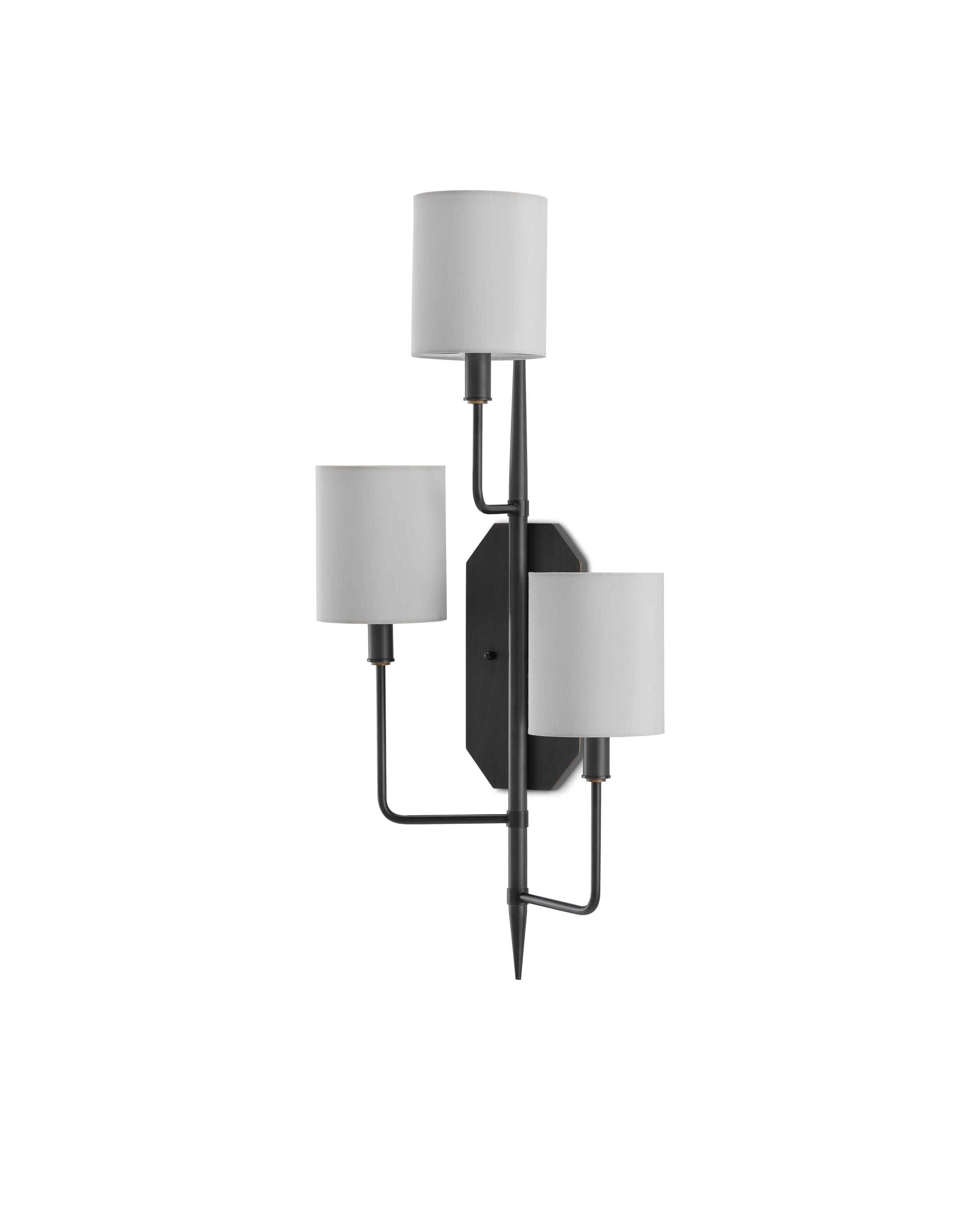 Knowsley Bronze Wall Sconce, Left - Thumbnail 3