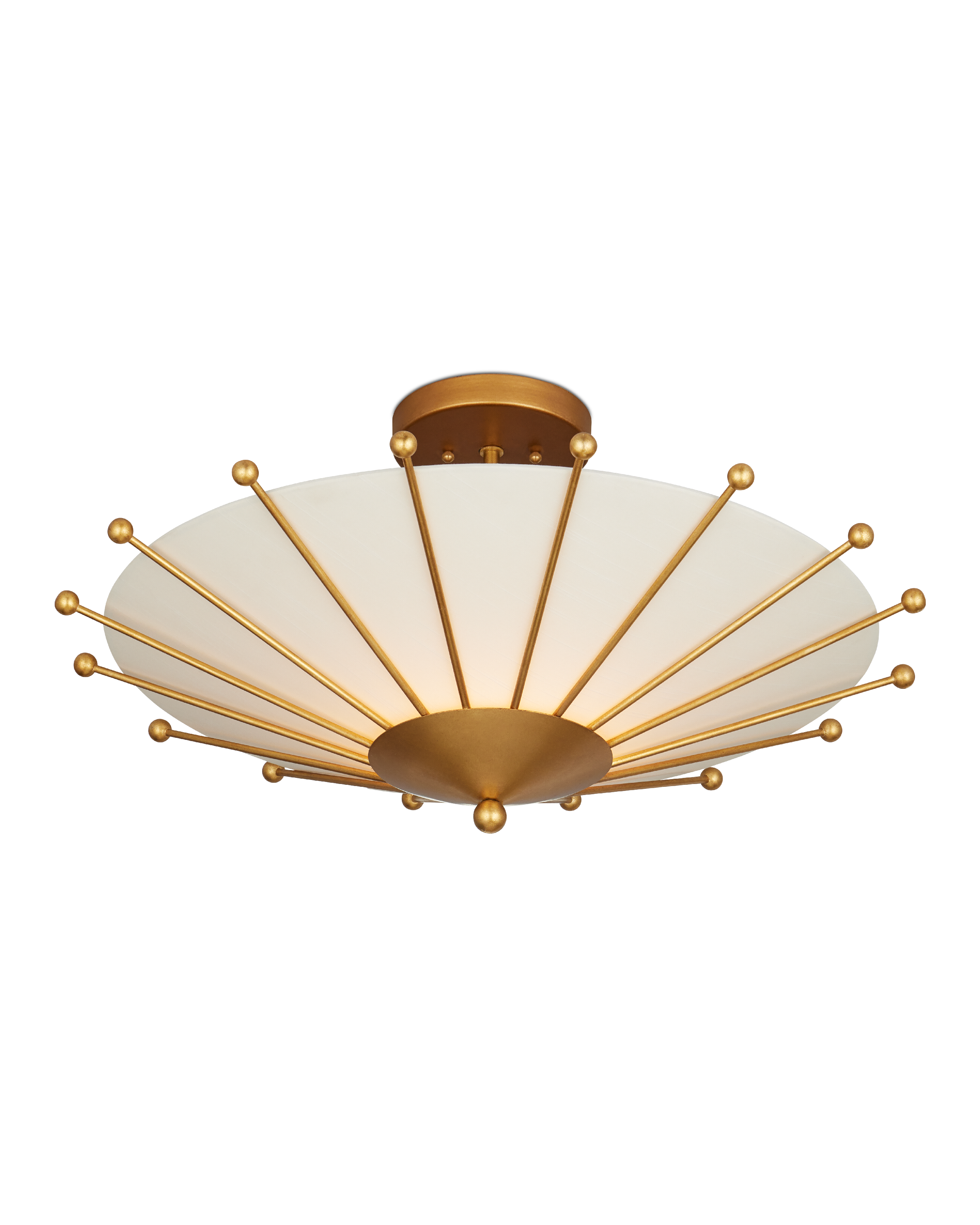 Currey & Company Epoch Semi-Flush Mount - Thumbnail 4