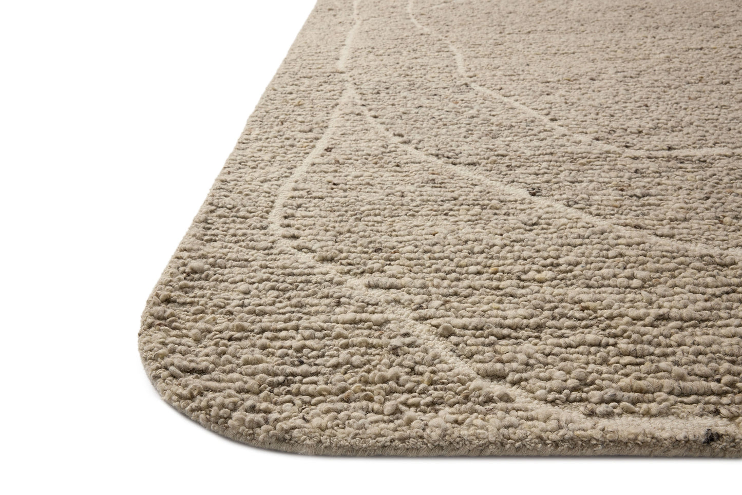 Loloi Otis Oatmeal / Ivory 8'-6" x 11'-6" Area Rug