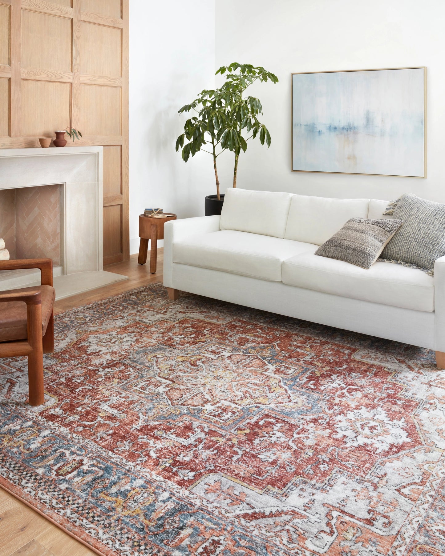 Loloi Cassandra Rust / Multi 2'-6" x 10'-0" Runner Rug