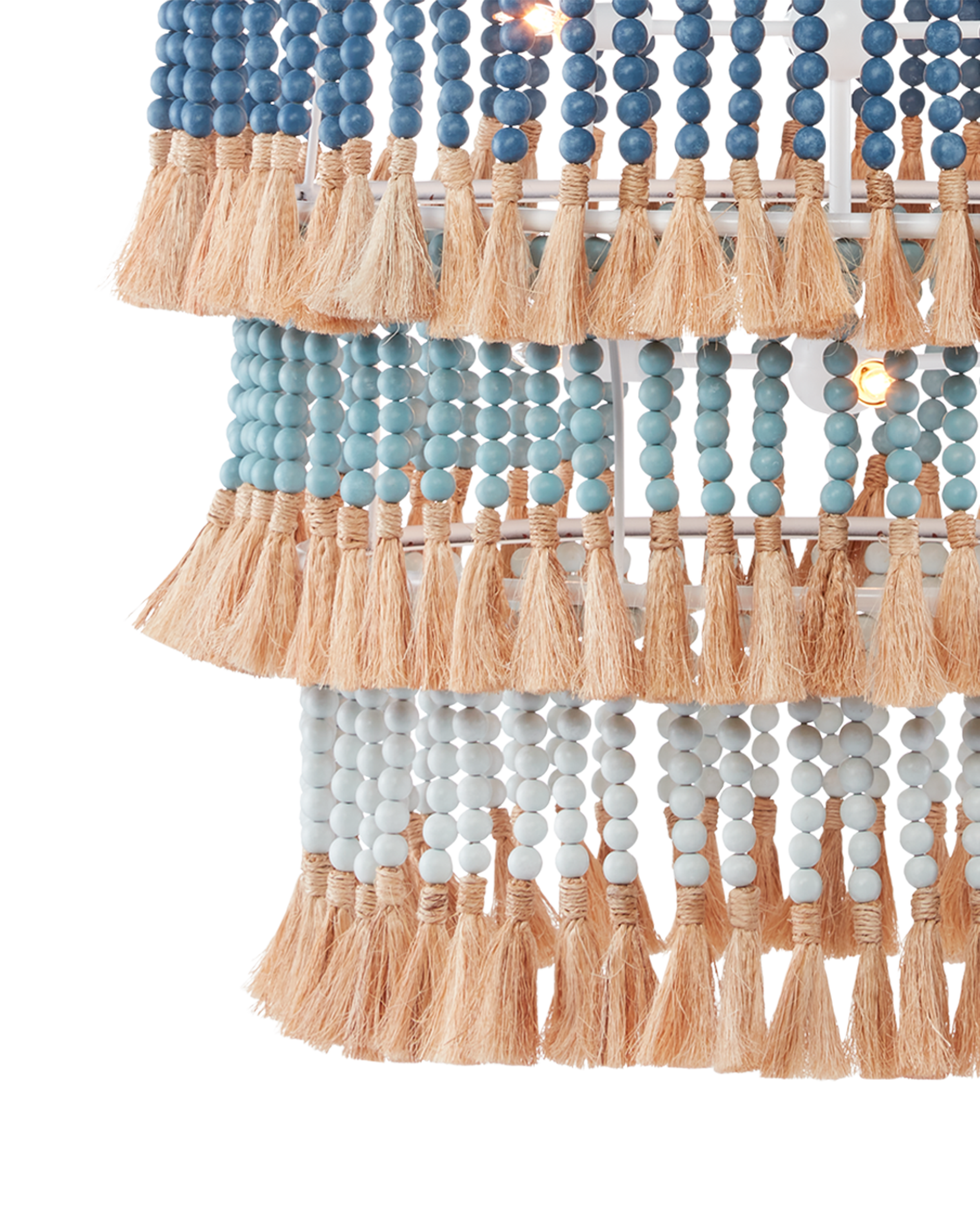 St. Barts Blue Chandelier - Thumbnail 4