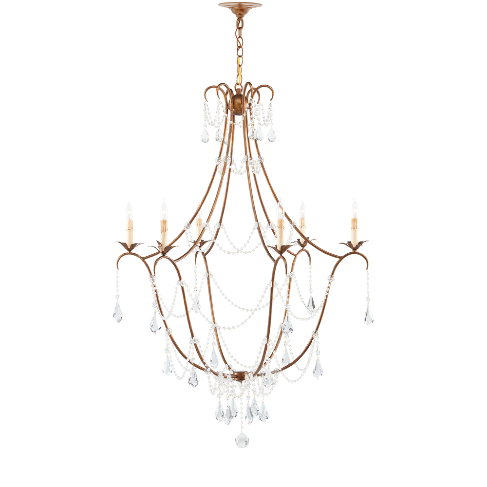 
                      
                        Elizabeth Gold Chandelier
                      
                    