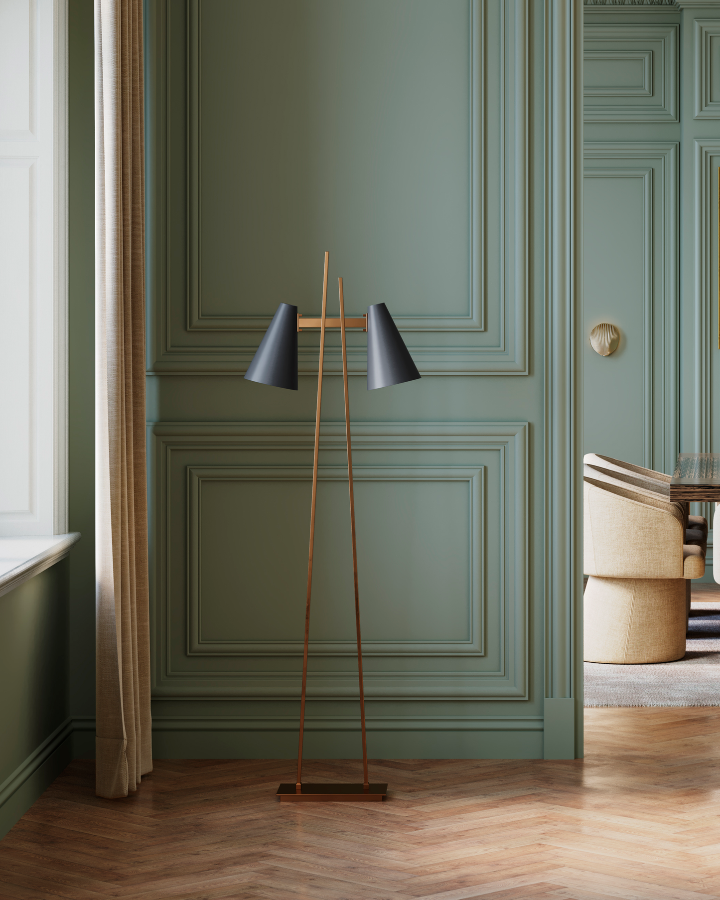 Duet Floor Lamp.